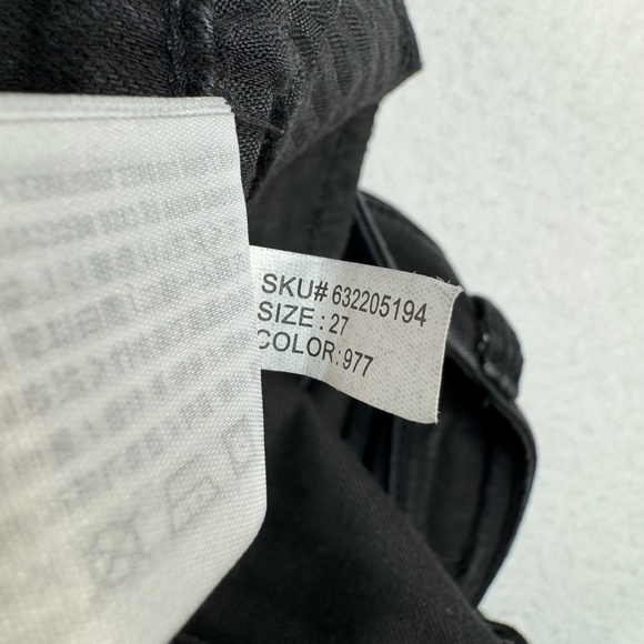 Abercrombie Fitch Harper Low Rise Super Skinny Jeans Womens Size 27/4 Black Wash - Picture 8 of 16